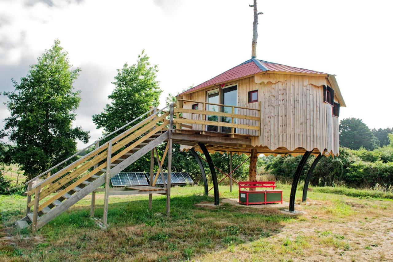 Yourte Roulotte Et Gite De La Laita Clohars-Carnoet Bagian luar foto