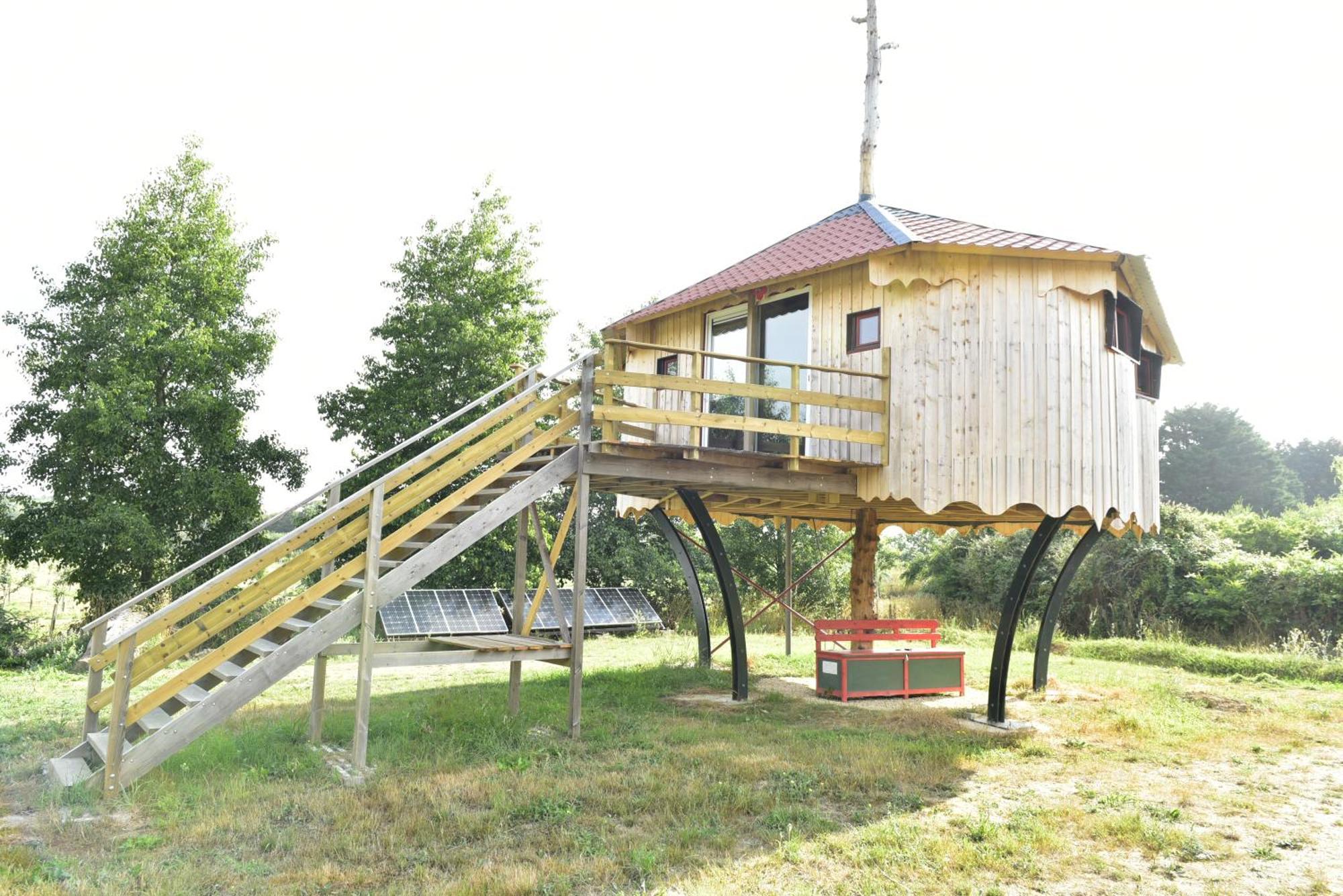 Yourte Roulotte Et Gite De La Laita Clohars-Carnoet Bagian luar foto